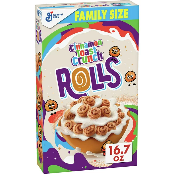 Cereal Cinnamon Toast Crunch Rolls Family Size 16.7 oz - LOOP MX