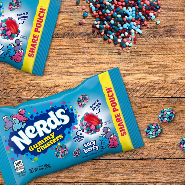 Nerds Gummy Clusters Very Berry Share Size 3 oz - LOOP MX