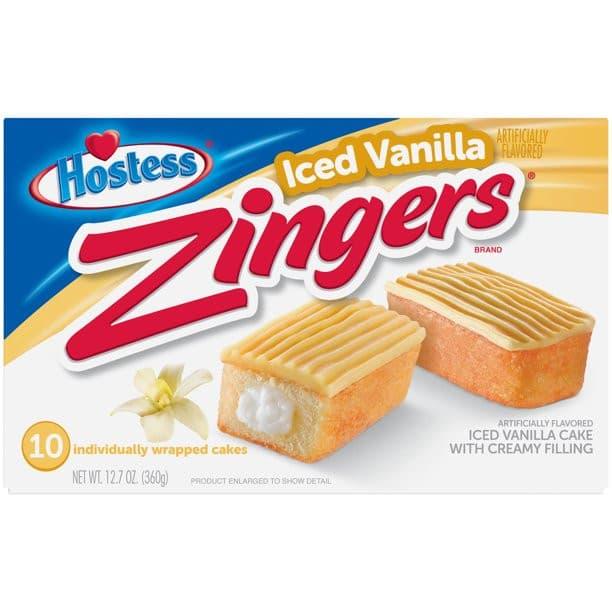 Hostess Iced Vanilla Zingers 12.07 oz.