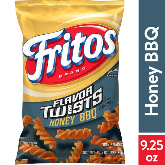 Fritos Flavor Twists Honey BBQ 9.25 oz - LOOP MX