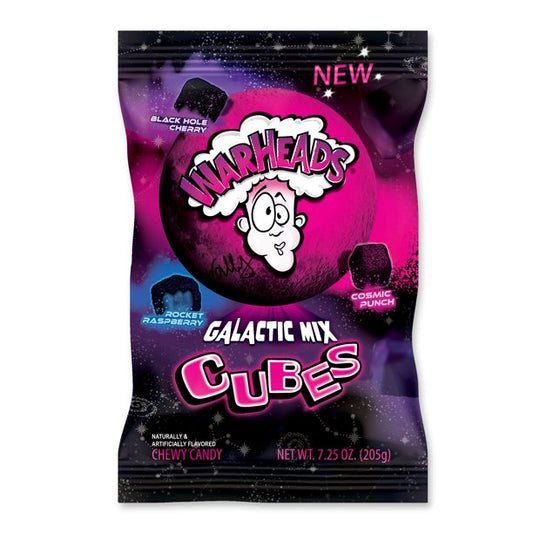 Warheads Galactic Mix Cubes 7.25 oz - LOOP MX