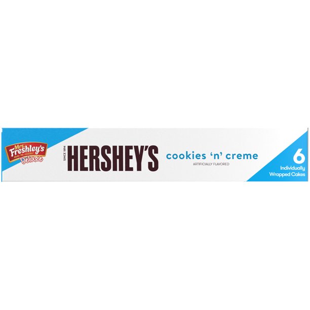 Mrs. Freshley's Deluxe Hershey's Cookies ‘n’ Cream Cakes 10.5 oz - LOOP MX