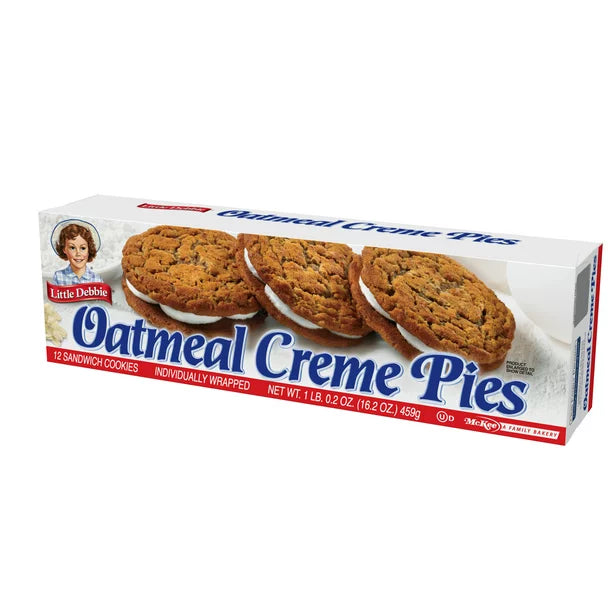 Little Debbie Oatmeal Creme Pies 16.2 oz.