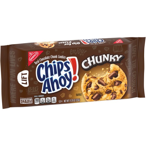 Chips Ahoy Chunky Chocolate Chip 11.75 oz. - LOOP MX