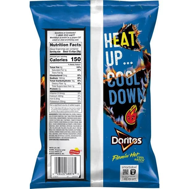 Doritos Flamin' Hot Cool Ranch 9.25 oz - LOOP MX