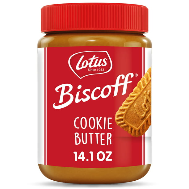 Biscoff Cookie Butter, Lotus Creamy Nut-Free Spread, 14.1 oz Jar - LOOP MX