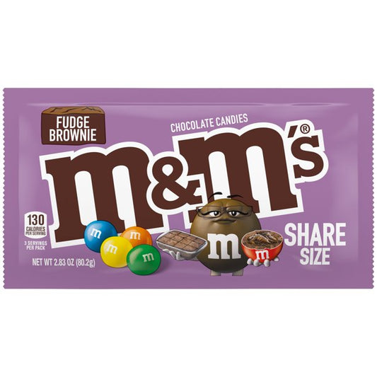 M&M’s Fudge Brownie Share Size 2.83 oz - LOOP MX