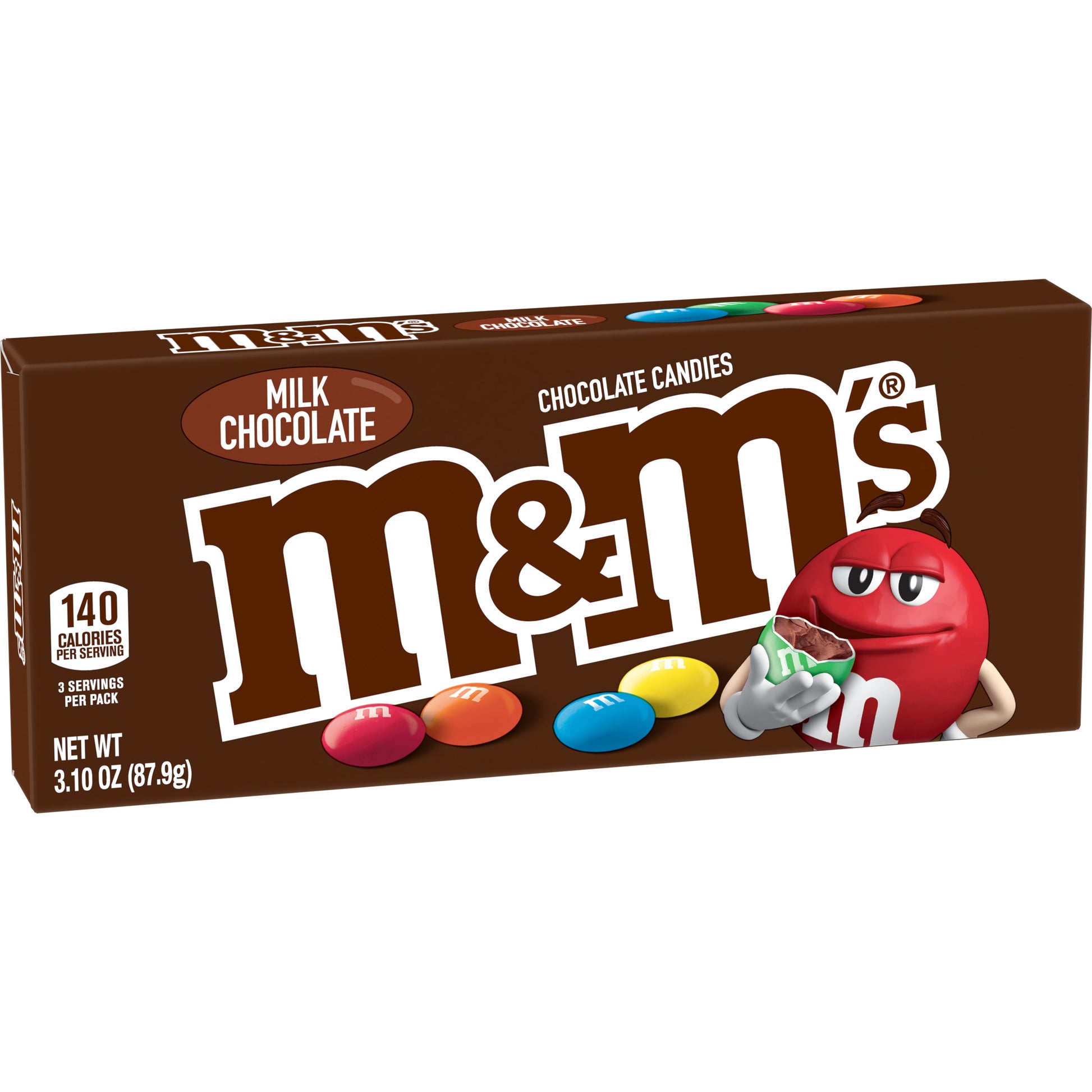 M&M's Milk Chocolate Candy Theater Box - 3.1 oz Box - LOOP MX