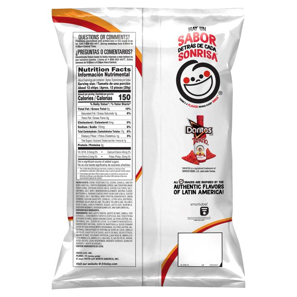 Doritos Tapatio 9.25 oz - LOOP MX