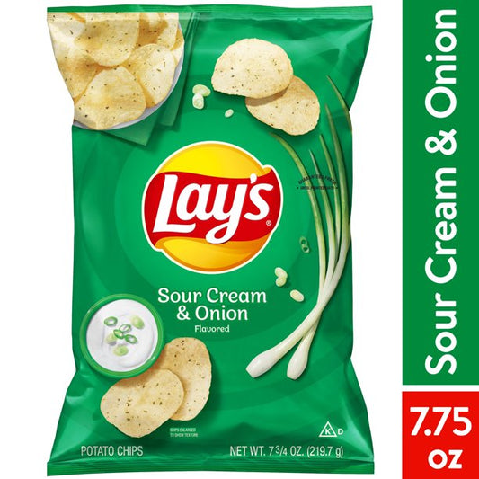 Lays Sour Cream & Onion 7.75 oz - LOOP MX