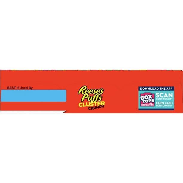 Reese's Puffs Cluster Crunch Breakfast Cereal Family Size 20.2 oz - LOOP MX