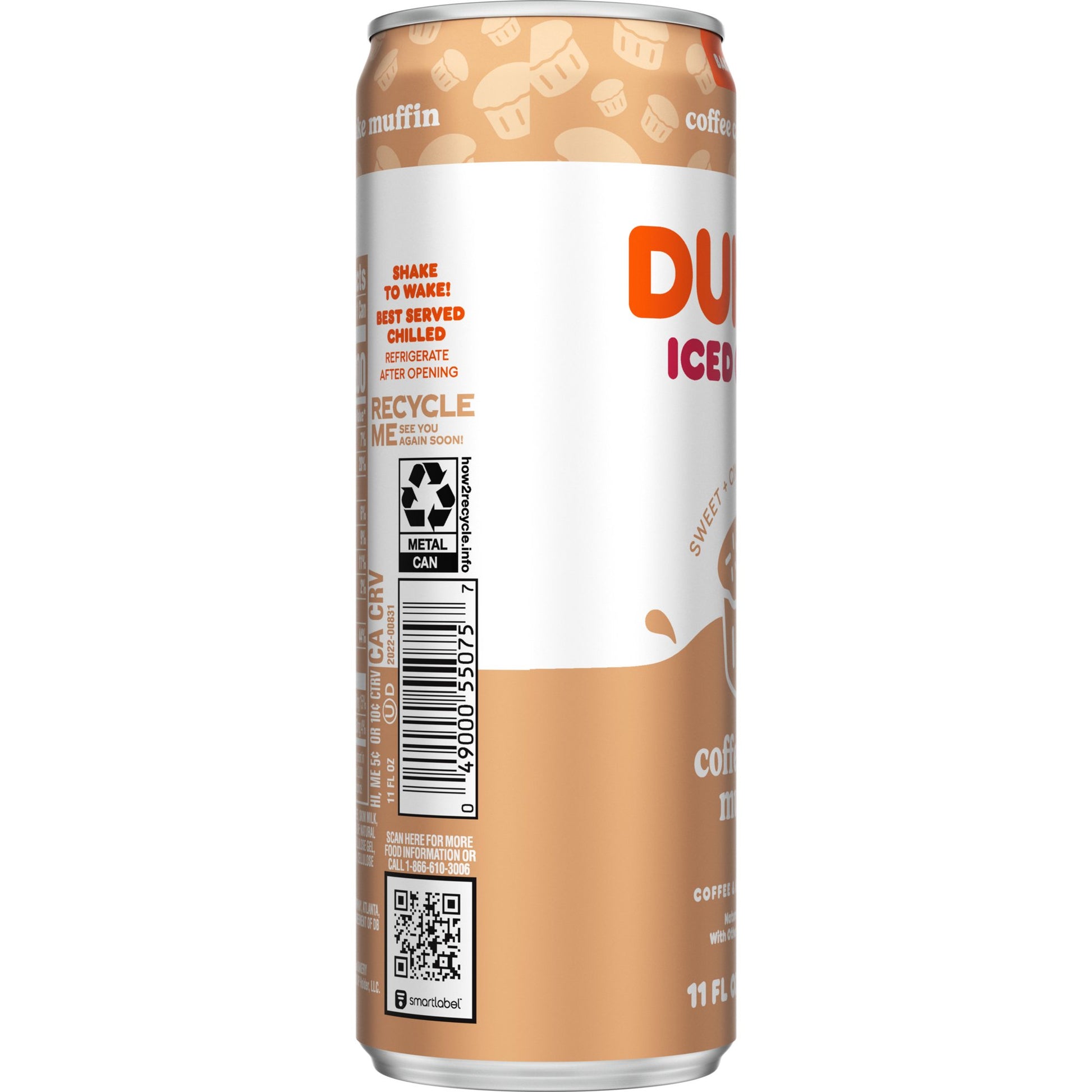 Dunkin' Coffee Cake Muffin Iced Coffee 11 fl oz - LOOP MX