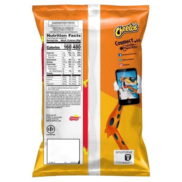 Cheetos Puffs Cheese Flamin' Hot 3 oz - LOOP MX