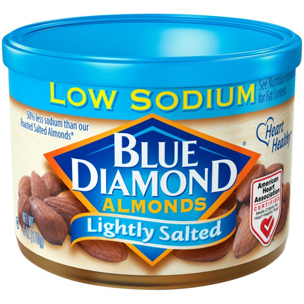 Blue Diamond Almonds Lightly Salted 6 oz - LOOP MX