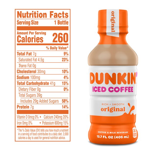 Dunkin Iced Coffee Original 13.7oz - LOOP MX