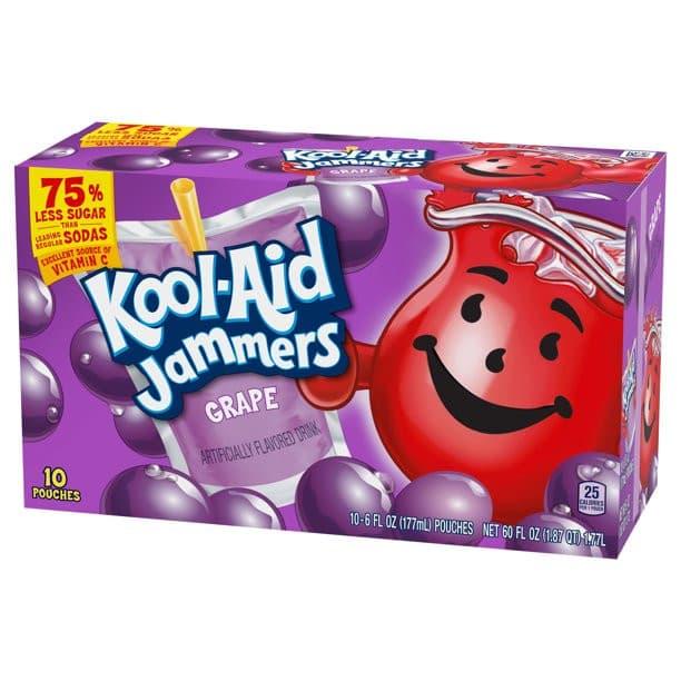 Kool Aid Jammers Grape 1.77 L (10pcs).