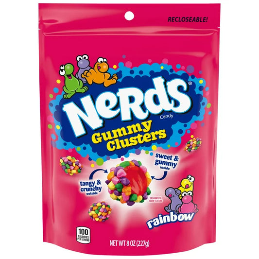 Nerds Gummy Clusters Rainbow Candy 8 oz - LOOP MX