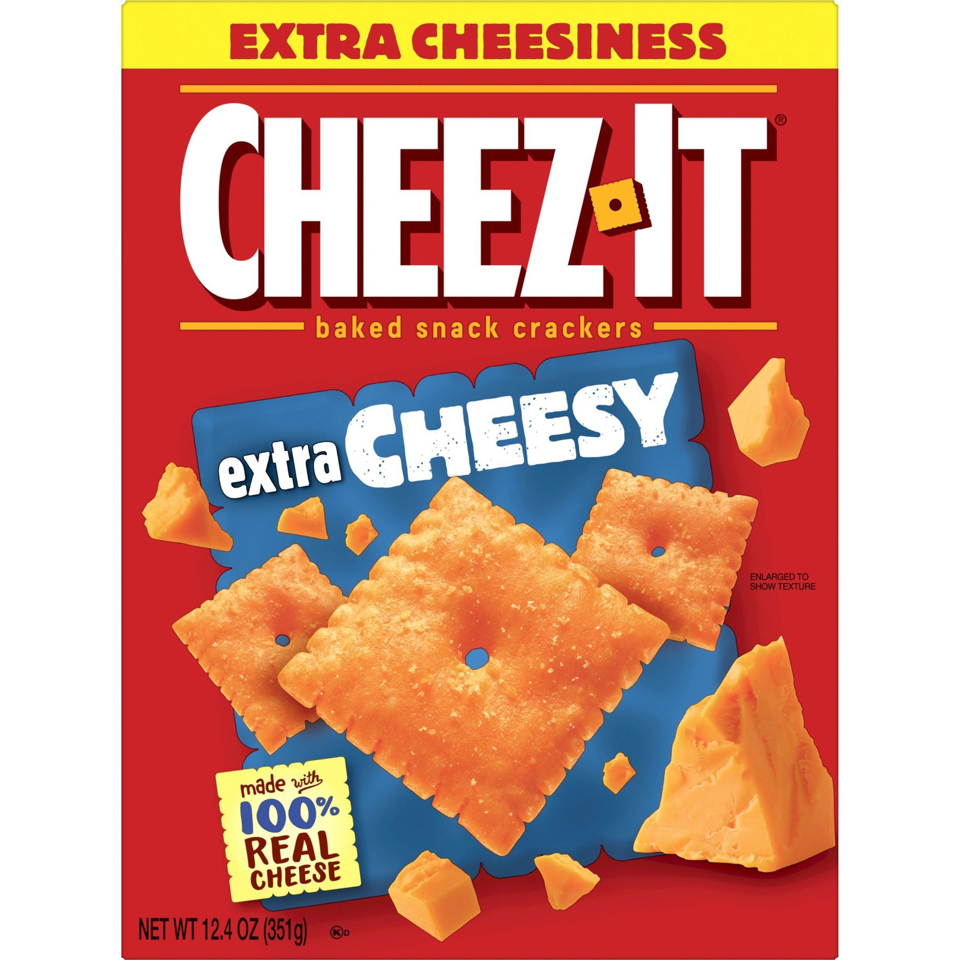 Cheez-It Extra Cheesy Cheese Crackers, 12.4 oz - LOOP MX