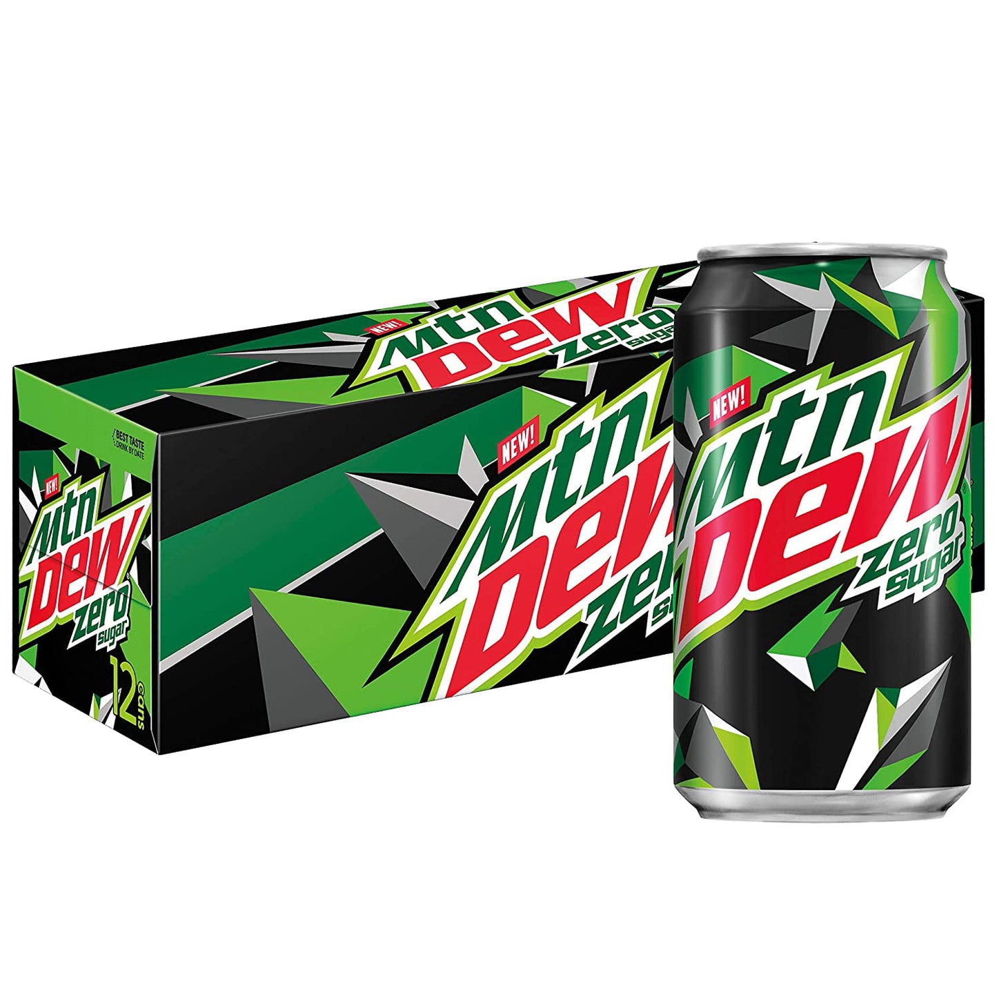 Mountain Dew Zero Sugar Citrus Soda Pop, 12 fl oz - LOOP MX