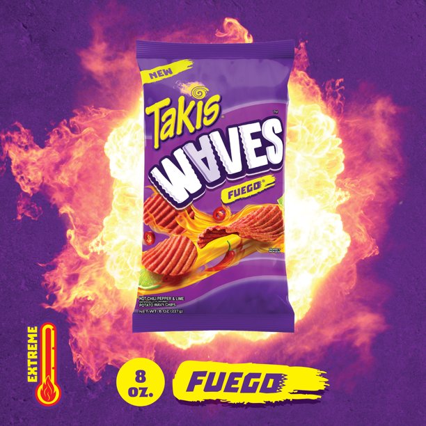 Takis Waves Fuego 8 oz - LOOP MX