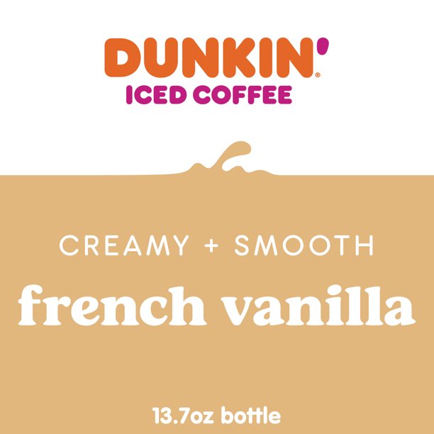 Dunkin Iced Coffee French Vanilla 13.7oz - LOOP MX