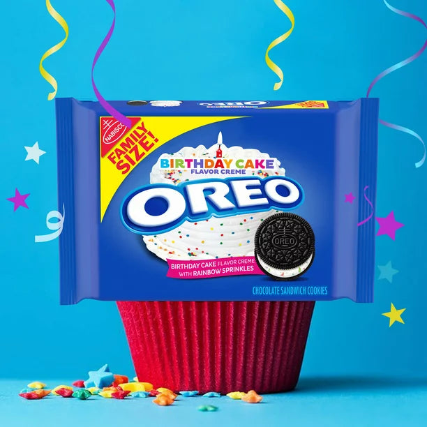 Oreo Birthday Cake Family Size 17 oz - LOOP MX