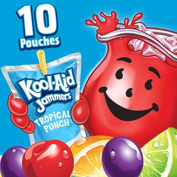 Kool Aid Jammers Tropical Punch 1.77 L (10pcs).