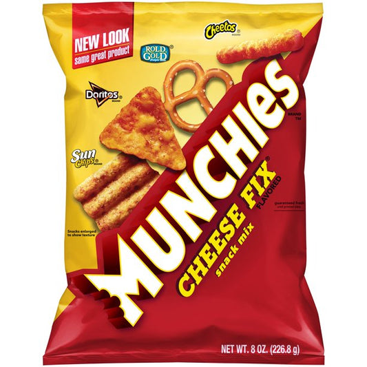 Munchies Cheese Fix Flavored Snack Mix, 8 Oz - LOOP MX