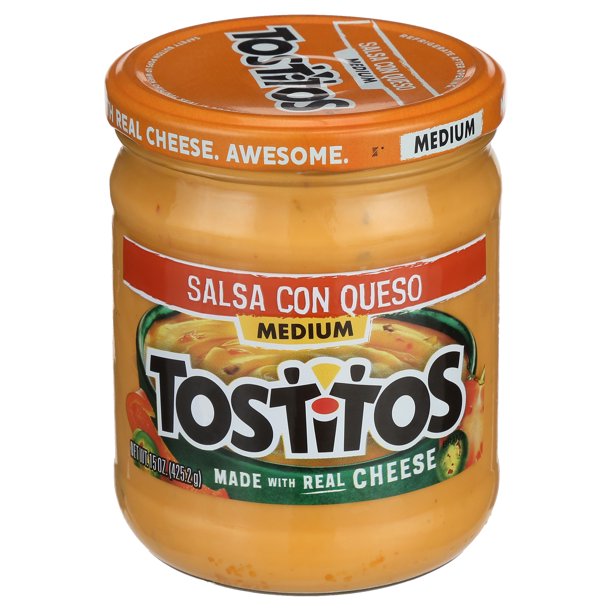 Salsa con Queso Tostitos Medium 15 oz - LOOP MX