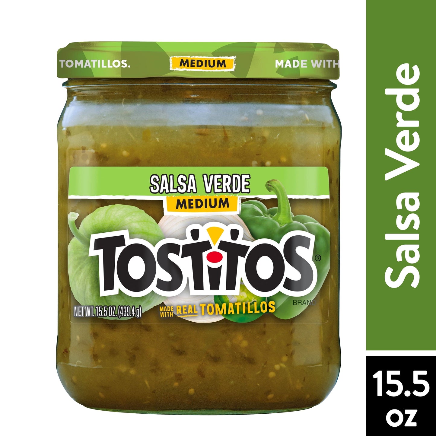 Tostitos Salsa Verde Salsa, 15.5. oz Jar - LOOP MX