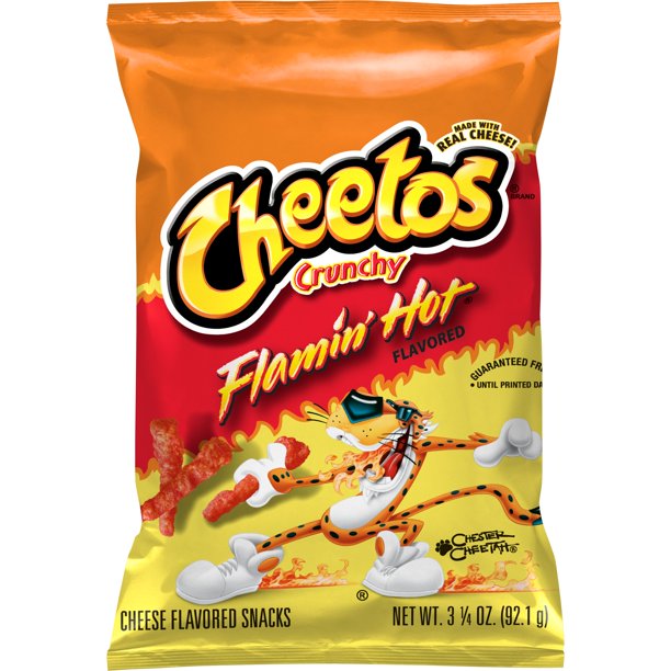 Cheetos Crunchy Flamin’ Hot Cheese 3.25 oz - LOOP MX