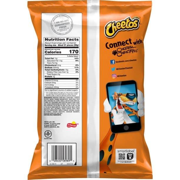 Cheetos Crunchy Flamin' Hot Cheese 8.5 oz - LOOP MX