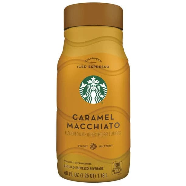 Iced Coffee Expresso Caramel Macchiato Starbucks 1.18 L.