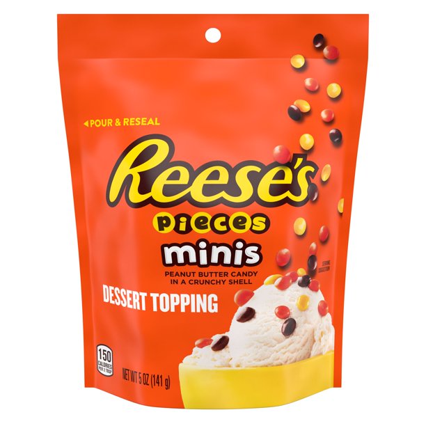 REESE'S PIECES Mini Peanut Butter Candy, Gluten Free, 5 Oz, - LOOP MX