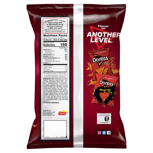 Doritos Spicy Nacho 9.25 oz - LOOP MX