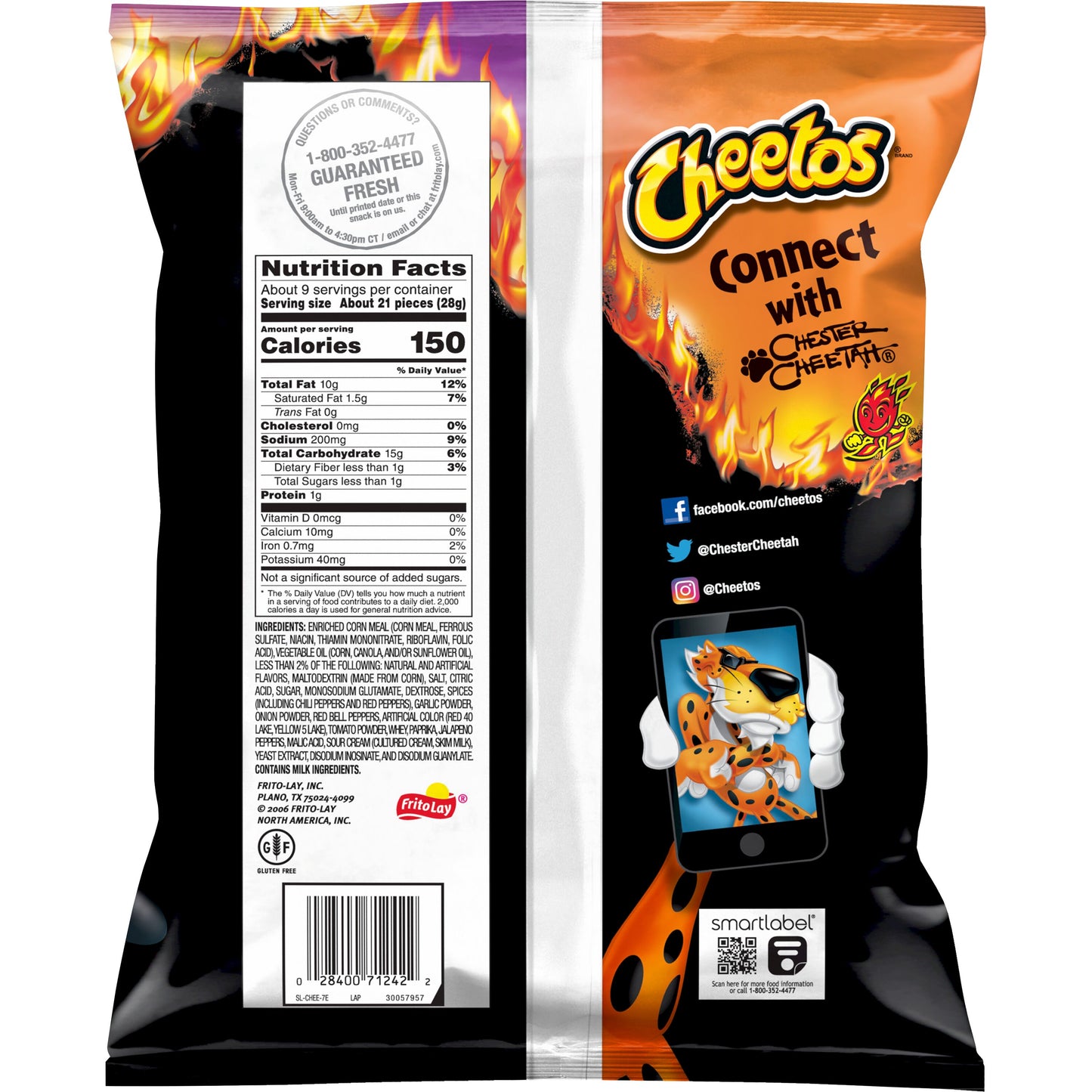 Cheetos Flamin' Hot Tangy Chili Fusion 8.5 oz - LOOP MX