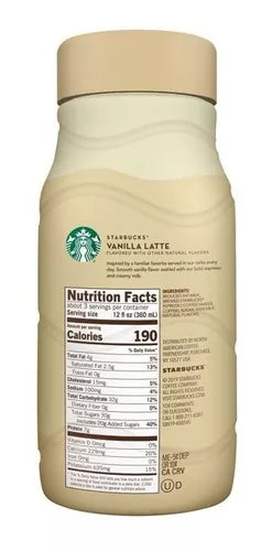 Starbucks Vanilla Latte Iced Espresso 1.18L - LOOP MX