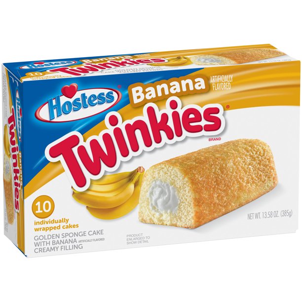 Hostess Banana Creamy Twinkies 13.58 oz - LOOP MX