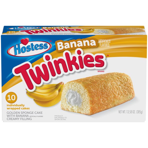 Hostess Banana Creamy Twinkies 13.58 oz - LOOP MX