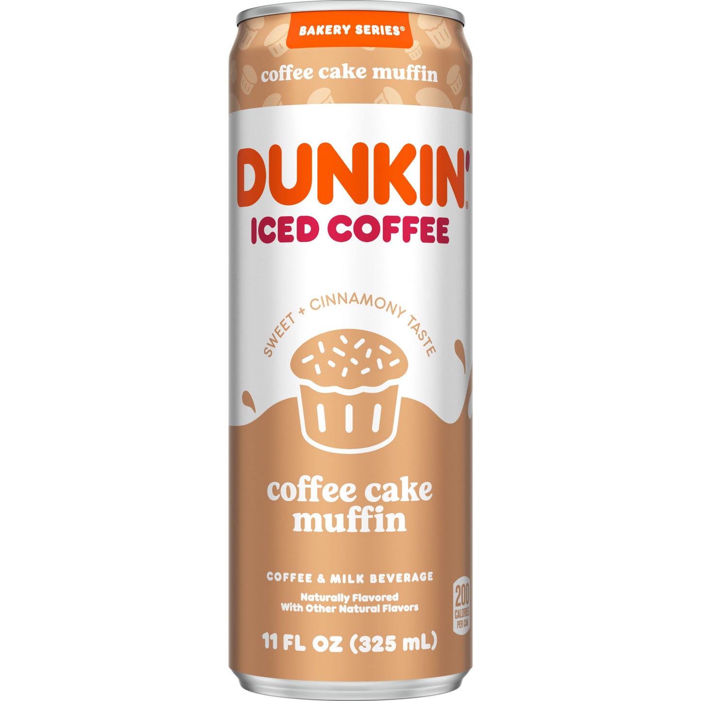 Dunkin' Coffee Cake Muffin Iced Coffee 11 fl oz - LOOP MX