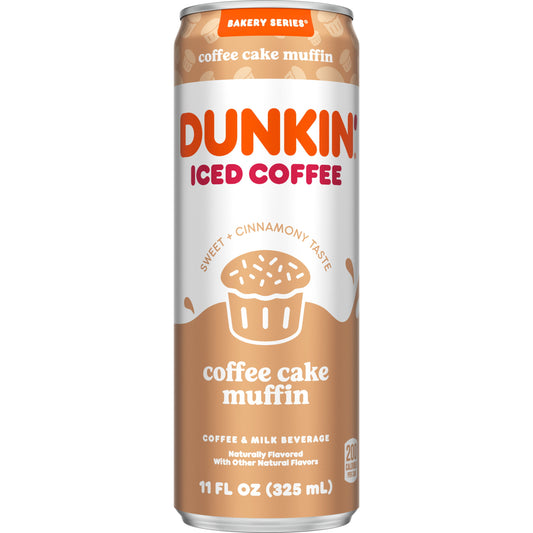 Dunkin' Coffee Cake Muffin Iced Coffee 11 fl oz - LOOP MX