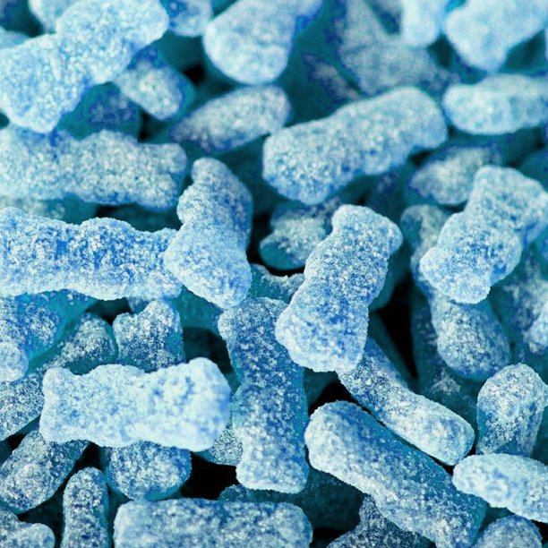 SOUR PATCH KIDS Blue Raspberry Soft & Chewy Candy, 3.6 oz - LOOP MX