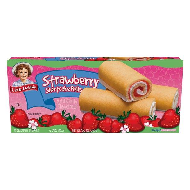 Little Debbie Strawberry Shortcake Rolls 13 oz - LOOP MX