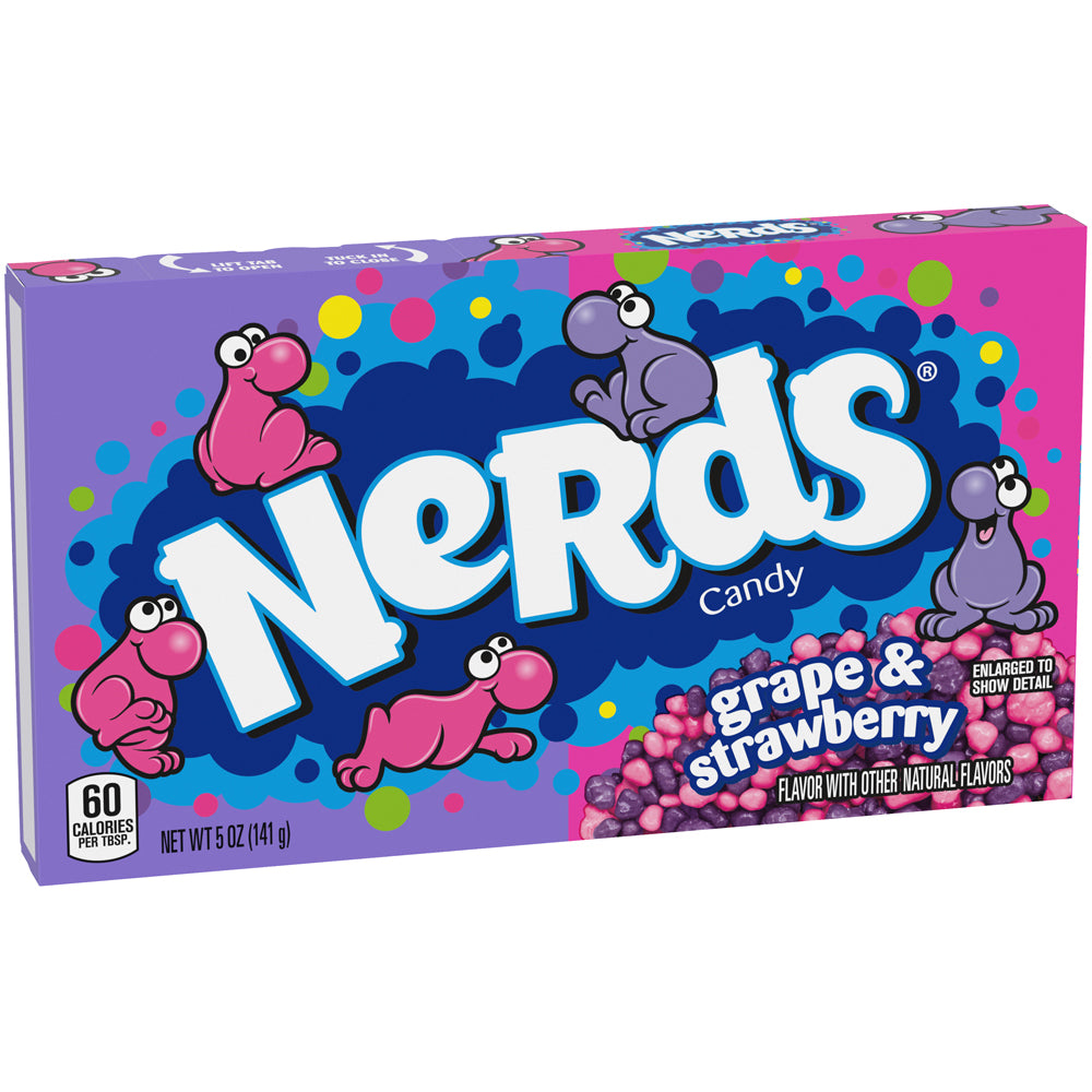 Nerds Grape and Strawberry Theater Box Candy 5 oz - LOOP MX