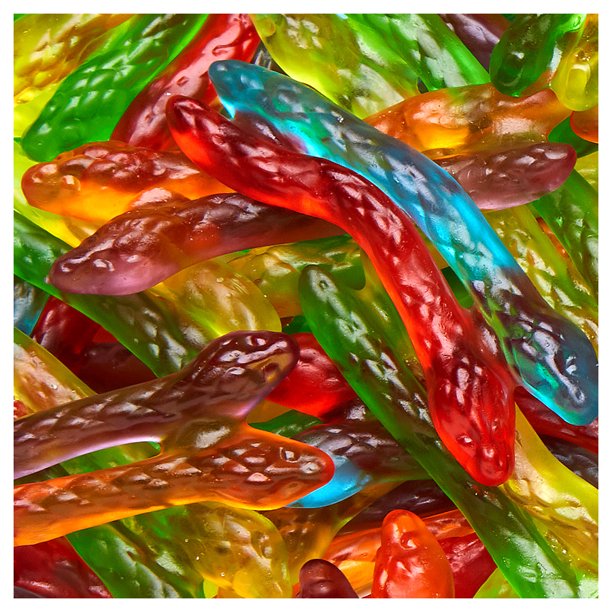 Haribo Twin Snakes Sweet and Sour Gummy Candy, 4 oz - LOOP MX