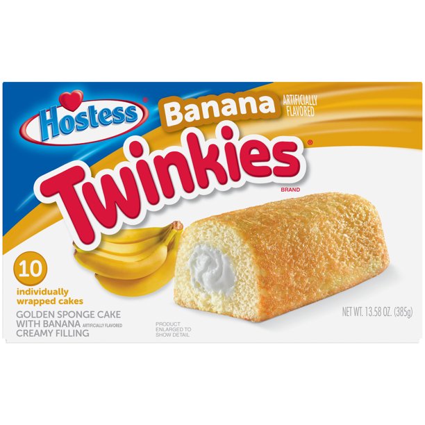 Hostess Banana Creamy Twinkies 13.58 oz - LOOP MX