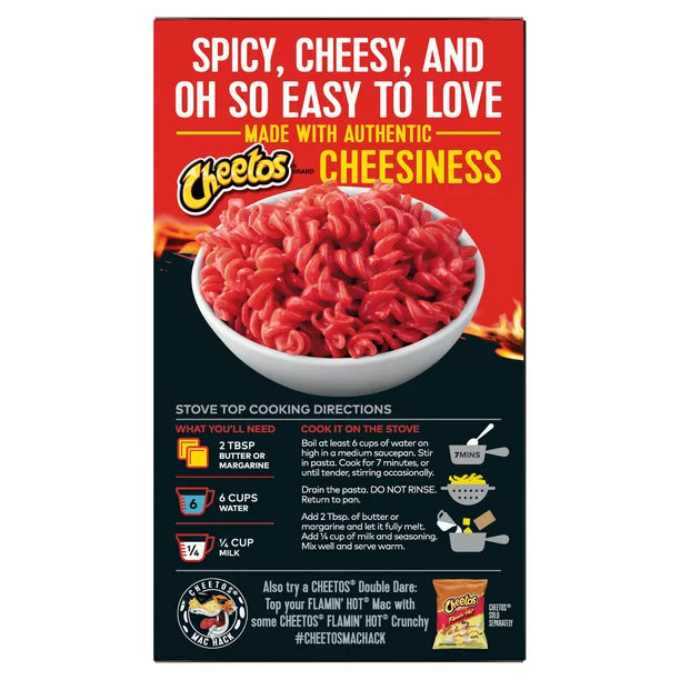 Cheetos Flamin' Hot Mac'N Cheese 5.6 oz - LOOP MX