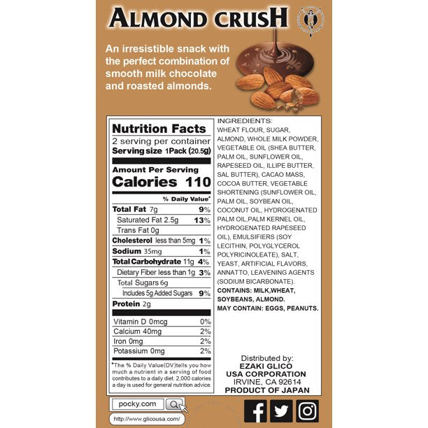 Pocky Almond crush 1.45oz - LOOP MX