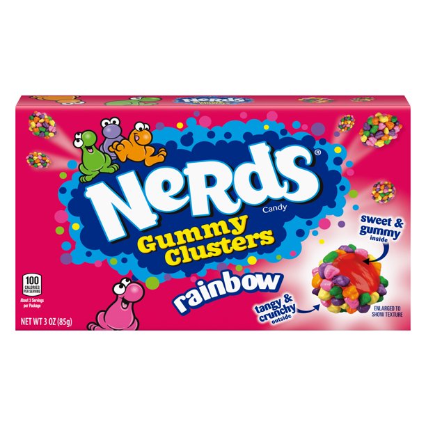 Nerds Gummy Clusters Rainbow Candy 3 oz - LOOP MX