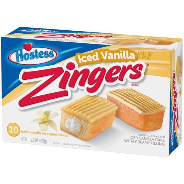 Hostess Iced Vanilla Zingers 12.07 oz.